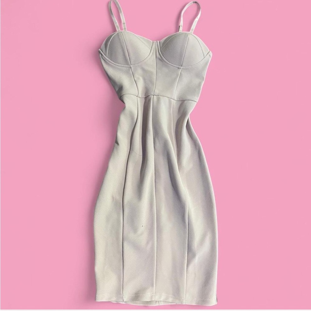 Cream Corset Dress